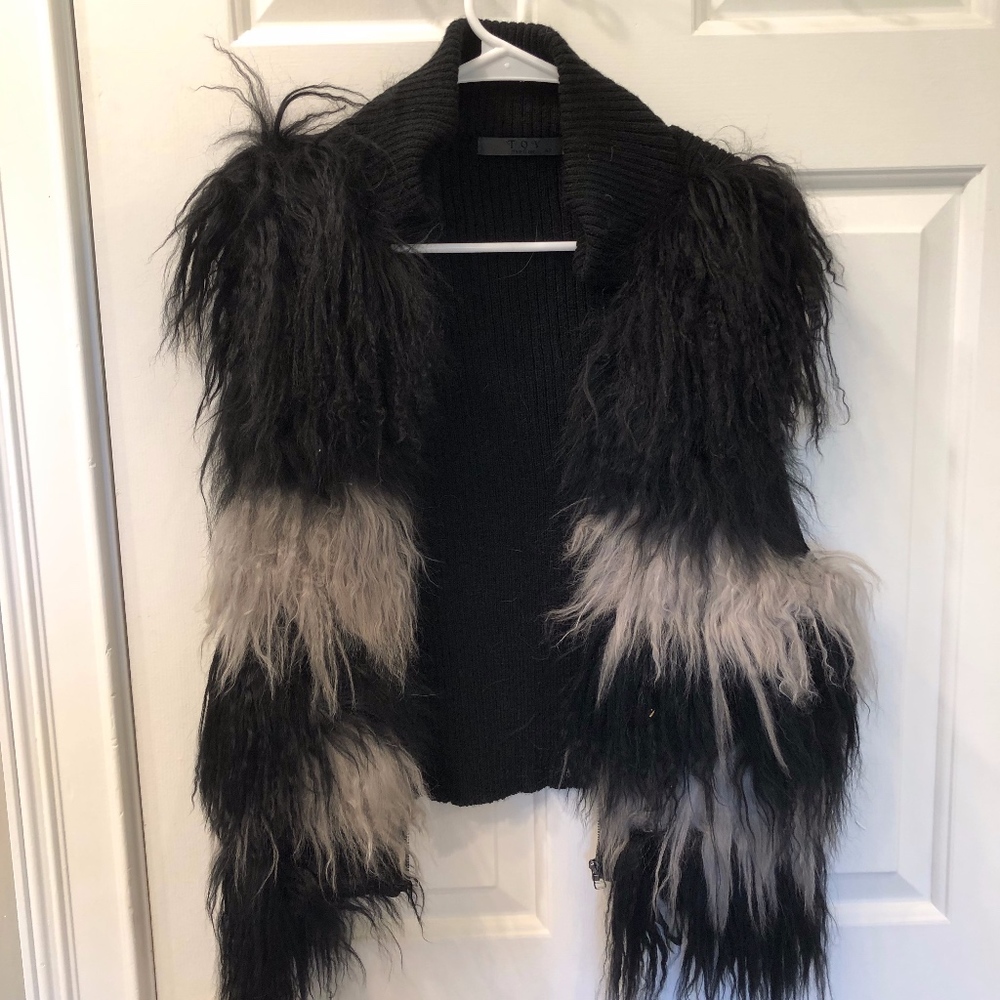 Fo Fur Sweater Vest